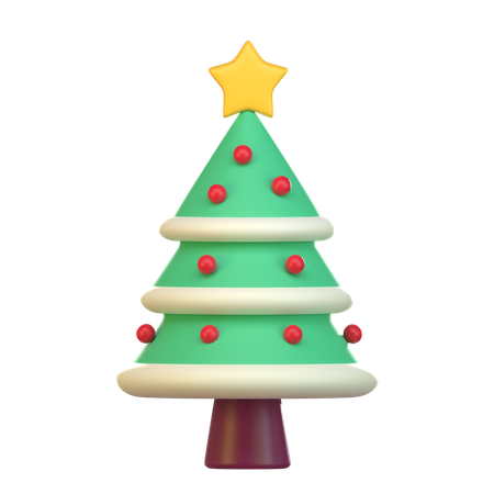 Sapin de Noël  3D Icon