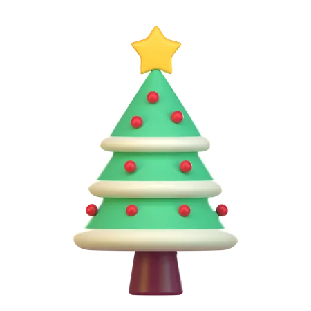 Sapin de Noël  3D Icon