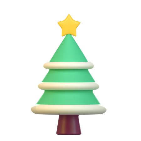 Sapin de Noël  3D Icon