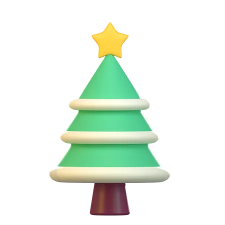 Sapin de Noël  3D Icon