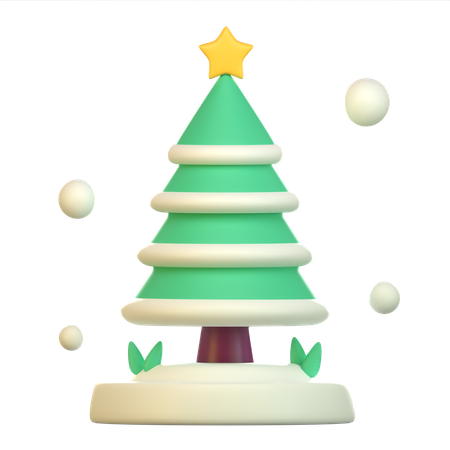 Sapin de Noël  3D Icon