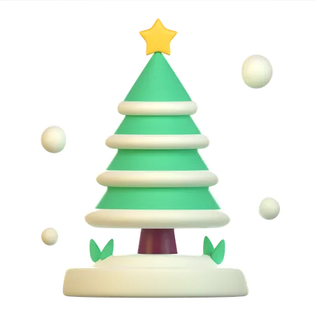 Sapin de Noël  3D Icon