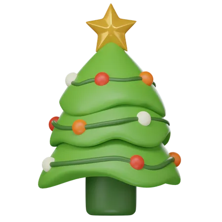 Sapin de Noël  3D Icon