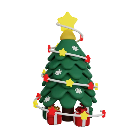 Sapin de Noël  3D Icon