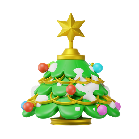 Sapin de Noël  3D Icon