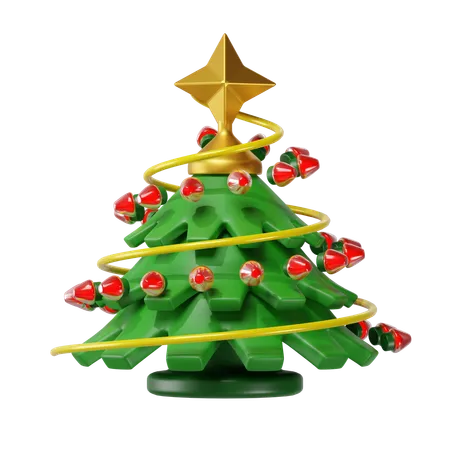 Sapin de Noël  3D Icon