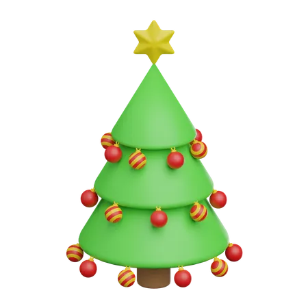 Sapin de Noël  3D Icon