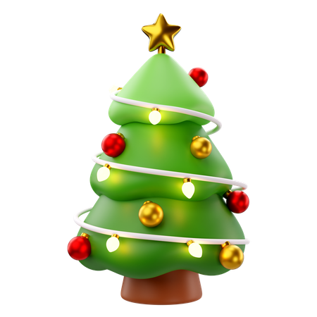 Sapin de Noël  3D Icon