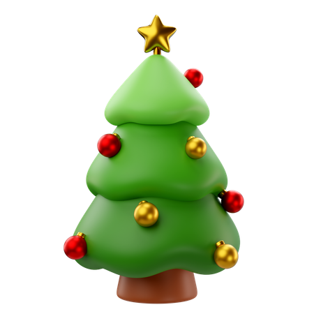 Sapin de Noël  3D Icon