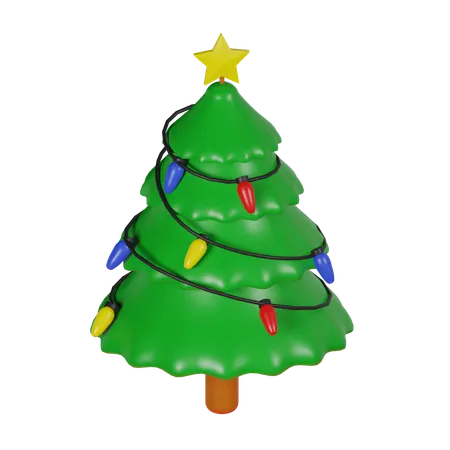 Sapin de Noël  3D Icon