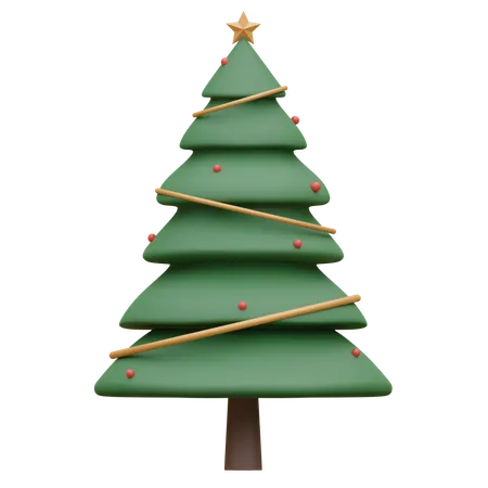 Sapin de Noël  3D Icon