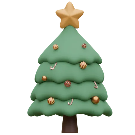 Sapin de Noël  3D Icon