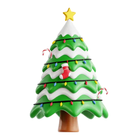 Sapin de Noël  3D Icon