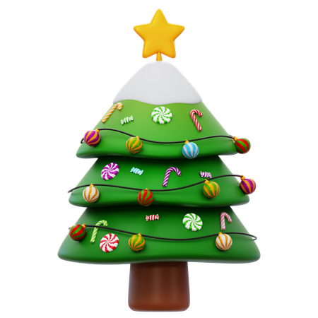 Sapin de Noël  3D Icon