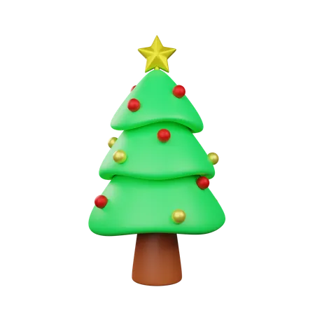 Sapin de Noël  3D Icon