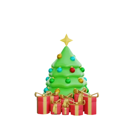 Arbre de Noël  3D Icon