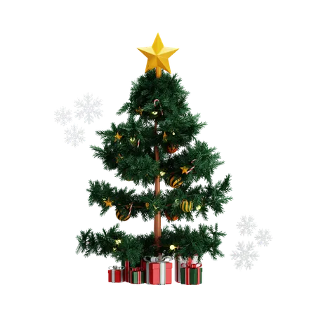 Sapin de Noël  3D Icon