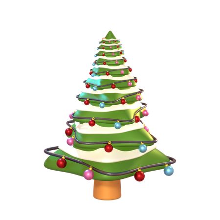 Sapin de Noël  3D Icon