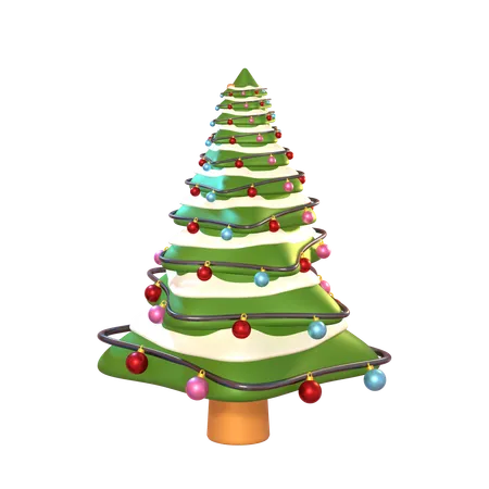 Sapin de Noël  3D Icon