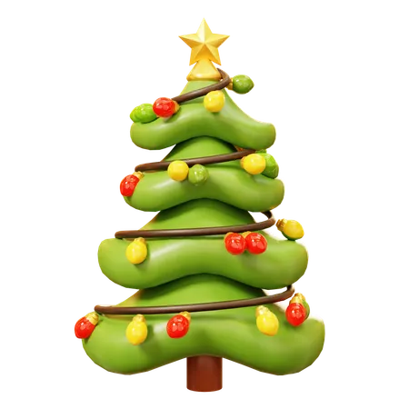 Sapin de Noël  3D Icon