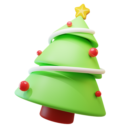 Sapin de Noël  3D Icon