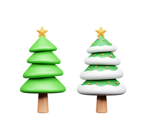 Sapin de Noël  3D Icon