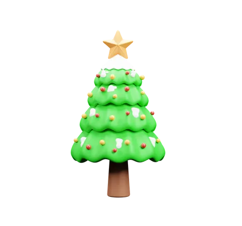 Sapin de Noël  3D Icon