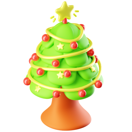 Sapin de Noël  3D Icon