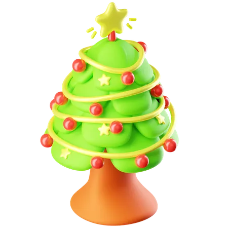 Sapin de Noël  3D Icon