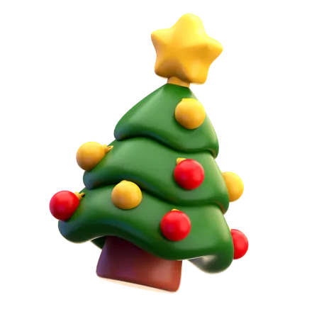 Sapin de Noël  3D Icon