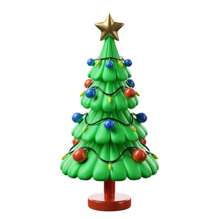 Sapin de Noël  3D Icon