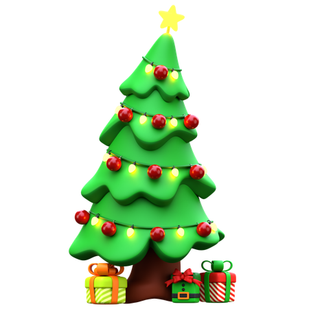 Sapin de Noël  3D Icon