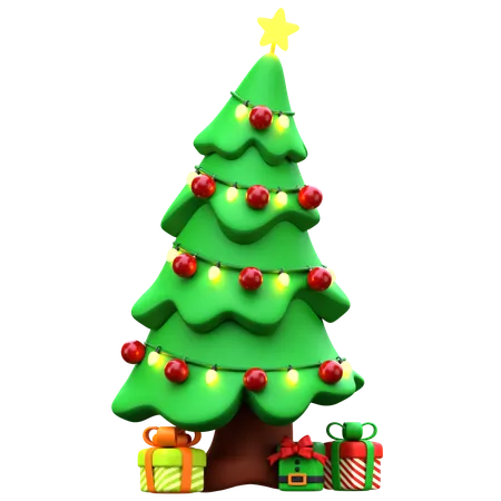 Sapin de Noël  3D Icon