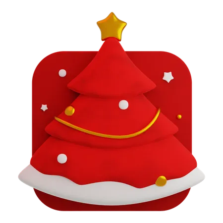 Sapin de Noël  3D Icon