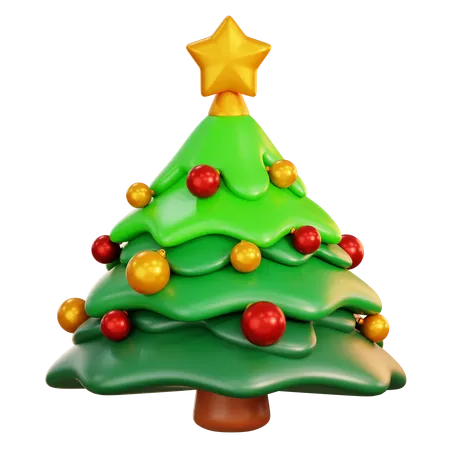 Sapin de Noël  3D Icon