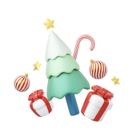 Sapin de Noël  3D Icon