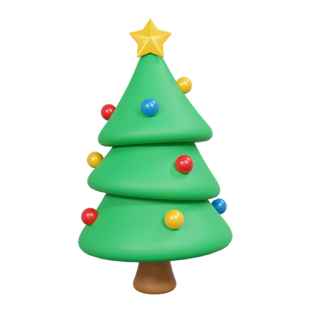 Sapin de Noël  3D Icon