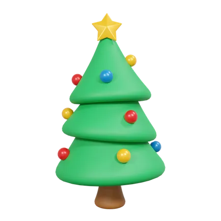 Sapin de Noël  3D Icon