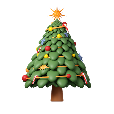 Sapin de Noël  3D Icon