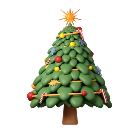 Sapin de Noël  3D Icon