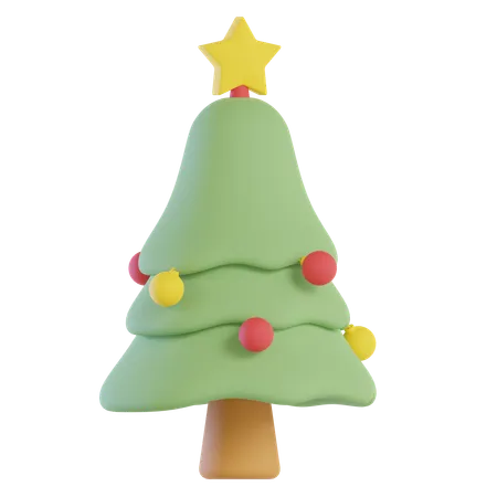 Sapin de Noël  3D Icon