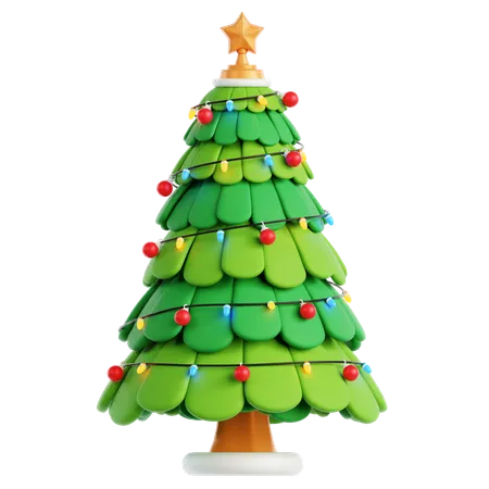 Sapin de Noël  3D Icon