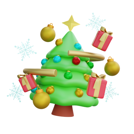 Arbre de Noël  3D Icon