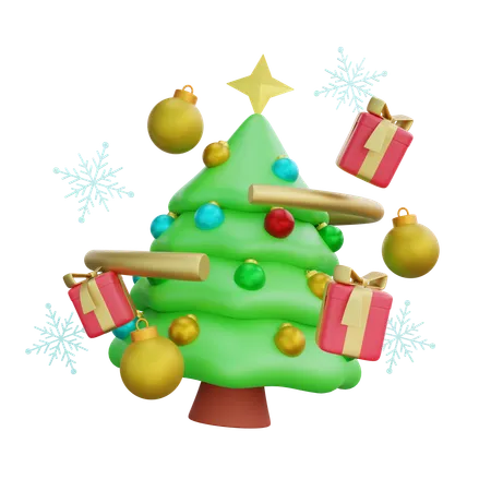 Arbre de Noël  3D Icon