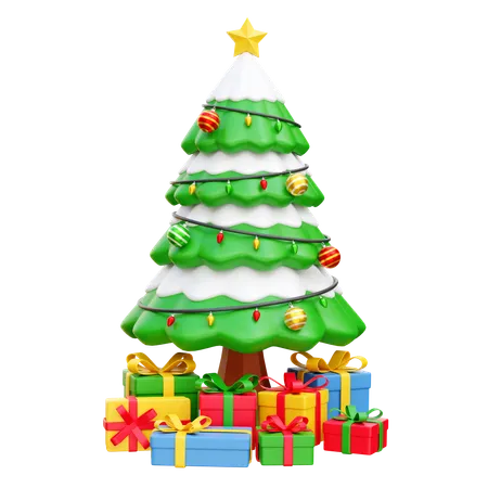 Sapin de Noël  3D Icon