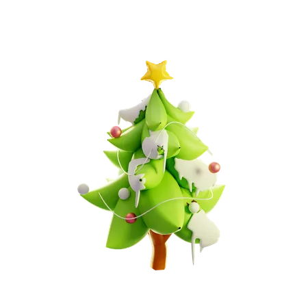 Sapin de Noël  3D Icon