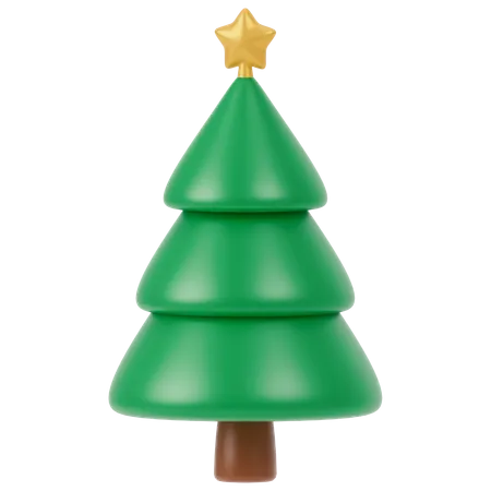 Sapin de Noël  3D Icon