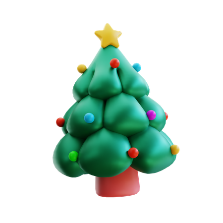 Sapin de Noël  3D Icon