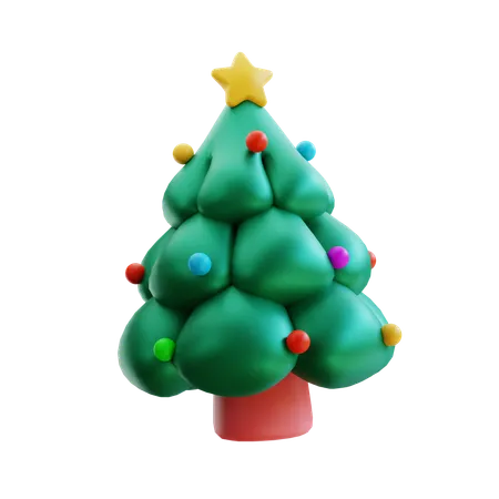 Sapin de Noël  3D Icon