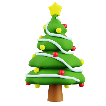 Sapin de Noël  3D Icon